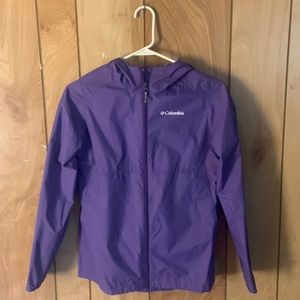 Girls’ Columbia Rain Jacket